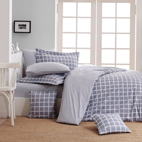 Keep London Dolce Sleep Series 300 Natural Cotton(Doğal Pamuk) Çift Kişilik Nevresim Takımı-Gri