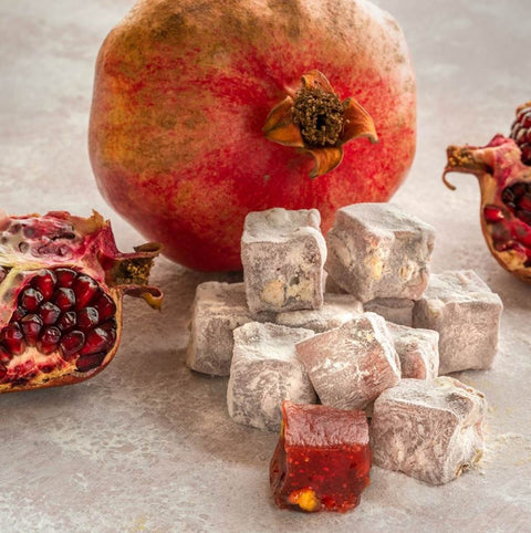 Hacı Bekir Turkish Delight with Pistachio & Pomegranate Flavor, 325g
