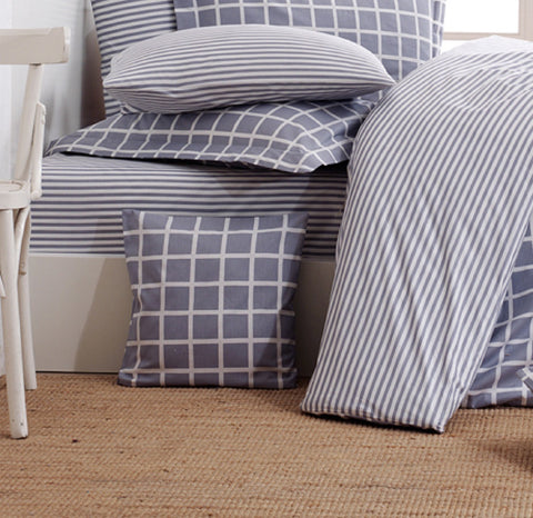 Keep London Dolce Sleep Series 300 Natural Cotton(Doğal Pamuk) Çift Kişilik Nevresim Takımı-Gri