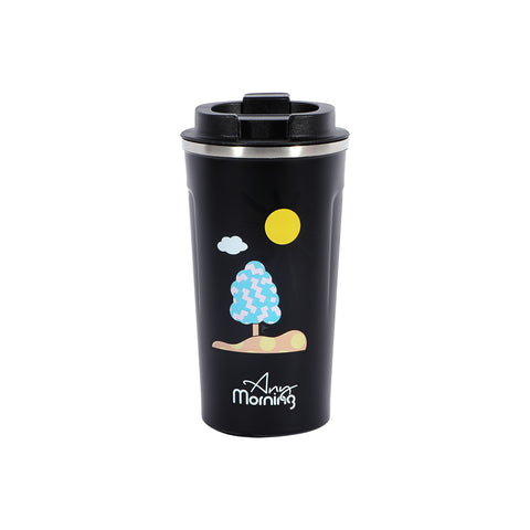 Any Morning Stainless Steel Travel Coffee Mug 17 oz (510 ml)