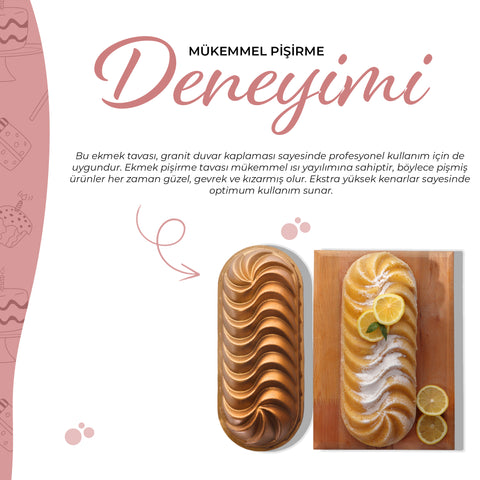 Serenk Fun Cooking Loaf Cake Pan Yellow