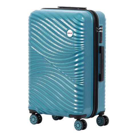 Biggdesign Moods Up Carry On Luggage Steel Blue 20-Inch