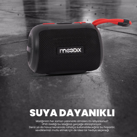 Moodix HO23T10 Bluetooth Speaker, Black