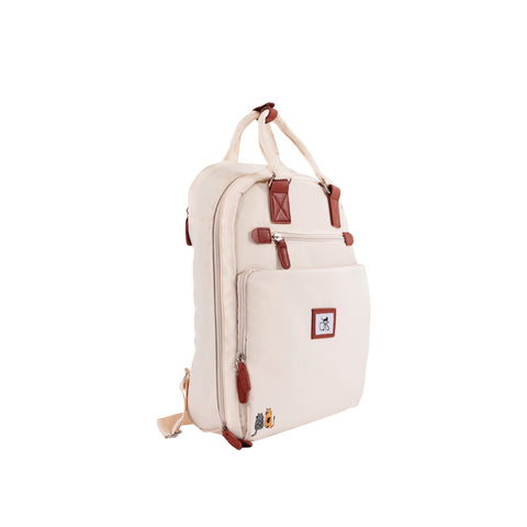 Biggdesign Cats Laptop Backpack, White
