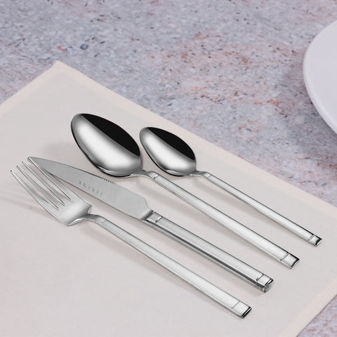Serenk Barcelona Stainless Steel Cutlery Set 24 Pieces