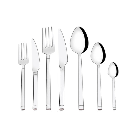Serenk Barcelona Stainless Steel Cutlery Set 42 Pieces