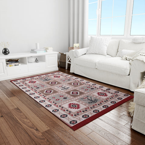 Bigghome SA1619B Double Sided Rug 47,25 * 70,85 inch, 5.7 lbs