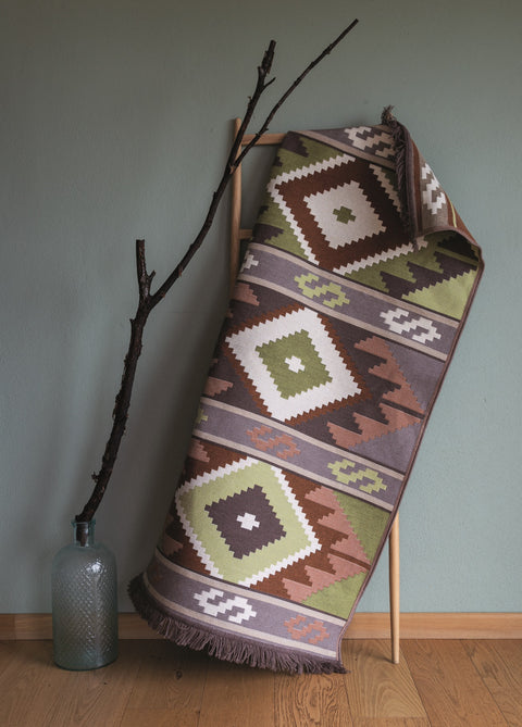Bigghome SA1583B Double Sided Rug 47,25 * 70,85 inch, 5.7 lbs