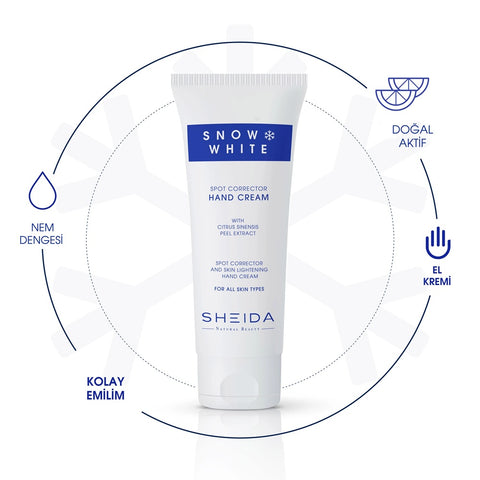 Sheida Snow White Anti-Stain Hand and Face Care Set