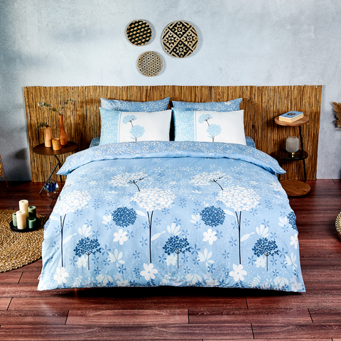 Hobby Rixos Mavi - Ranforce Double Duvet Cover Set