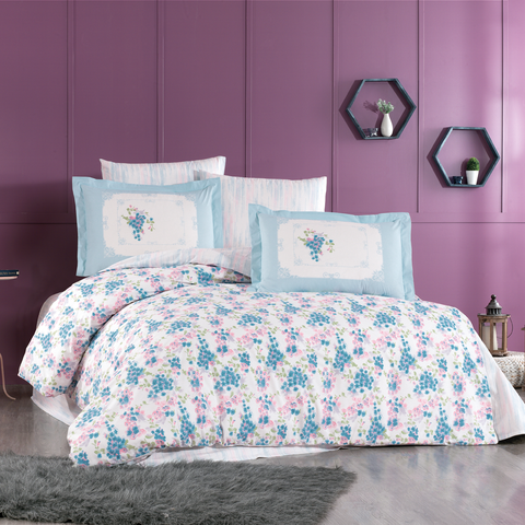 Hobby Perla Pink - Poplin Single Duvet Cover Set