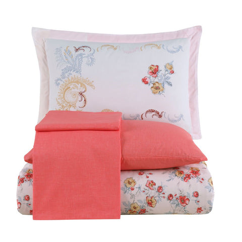 Hobby Gloria Red - Ranforce Double Duvet Cover Set