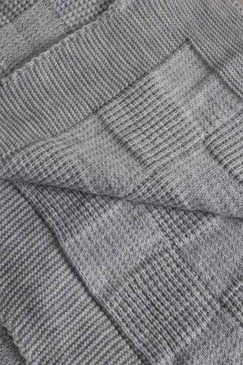 Koza Home Plaid Gray Double Blanket 200x220 15005 Double