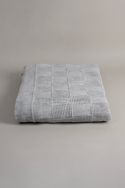 Koza Home Plaid Gray Double Blanket 200x220 15005 Double