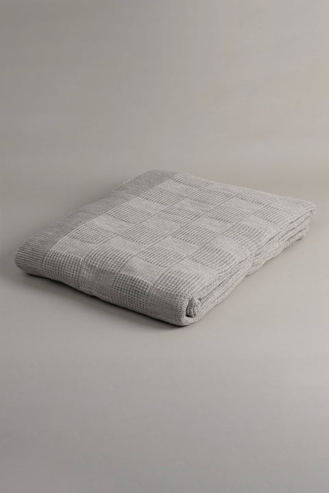 Koza Home Plaid Mink Double Blanket 200 x 220 15010 Double