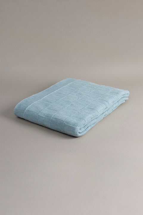 Koza Home Plaid Blue TV Blanket 130x170 15022 130 x 170