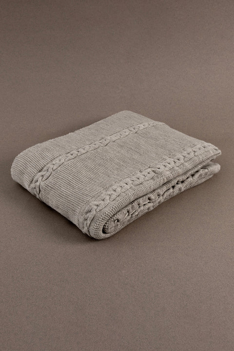 Koza Home Trenza Mink Single Blanket 160x220 15036 Single