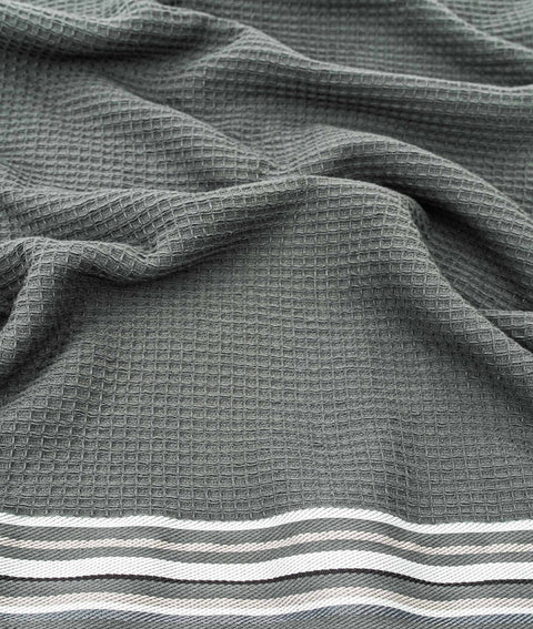 Koza Home Limira 2-Piece Green Dowry Towel Set 50x90-70x140 2255 50 x 90 - 70 x 140
