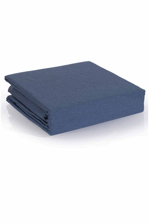 Koza Home Dowry Set Navy Blue Mini, Bedroom Set, Double Duvet Cover Set, Sheet Set and Blanket