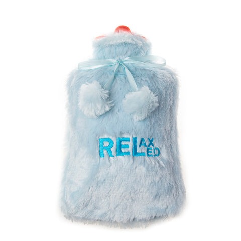BiggDesign Entspannt Wärmflasche, 2L, Hellblau