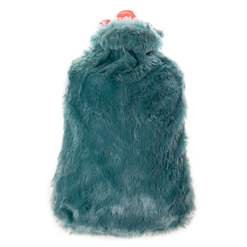 Biggdesign My Eyes On You Turquoise Hot Water Bottle