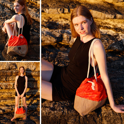 Biggdesign Moods Up Happy Jute Bag
