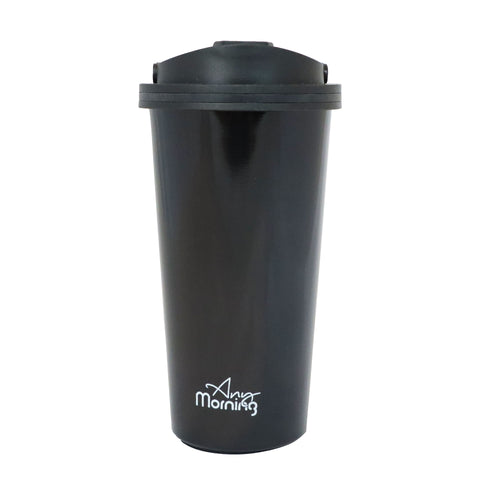 Any Morning SI231902 Travel Mug, 17 oz, Black