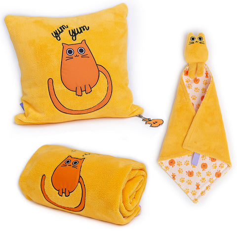 Milk&Moo Tombish Cat Baby Blanket Set