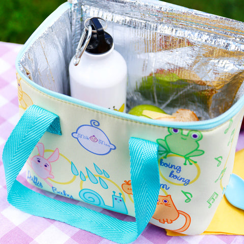 Milk&Moo Insulated Lunch Box For Kids, Yellow