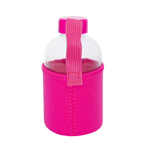 Biggdesign Moods Up Loved Glass Flask with Neoprene Cover 600 Ml