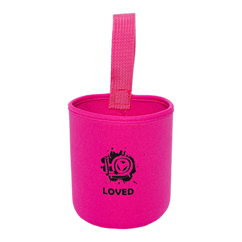 Biggdesign Moods Up Loved Glass Flask with Neoprene Cover 600 Ml