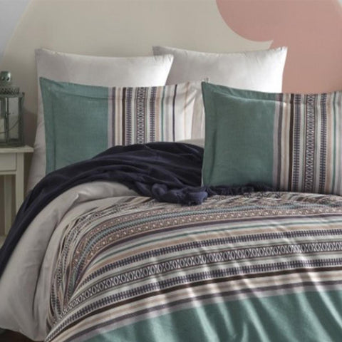 Keep London Bella Poplin Double Duvet Cover Set