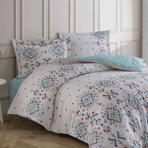 Keep London Venus Poplin Double Duvet Cover Set