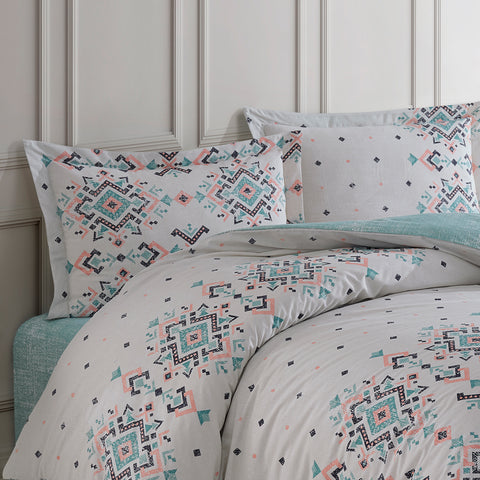 Keep London Venus Poplin Double Duvet Cover Set