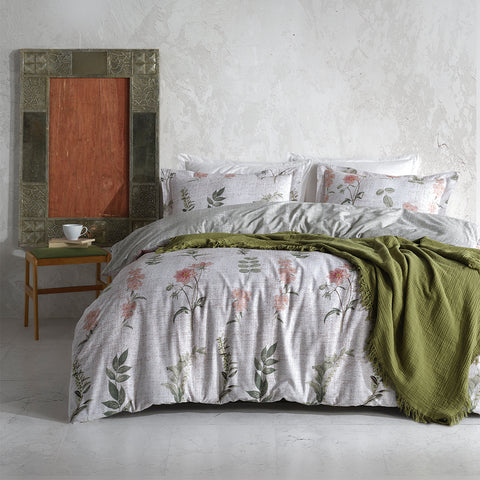 Galaxy Poplin Double Duvet Cover Set