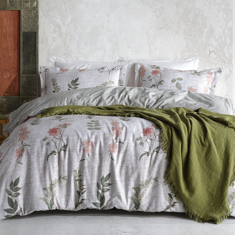 Galaxy Poplin Double Duvet Cover Set