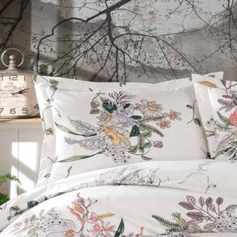 Keep London Fresh Poplin Double Duvet Cover Set