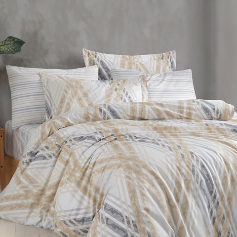 Keep London Lily Poplin Double Duvet Cover Set