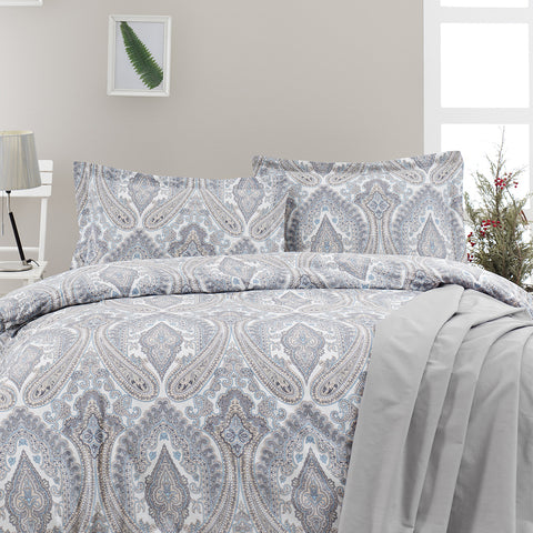 Keep London Palaceful Poplin Double Duvet Cover Set