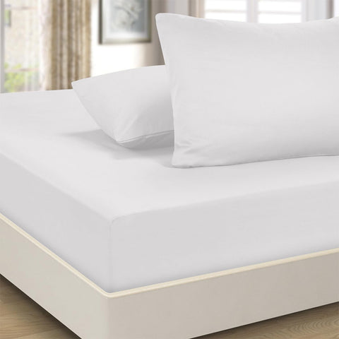 Keep London Utupia Fitted Single Sheet White
