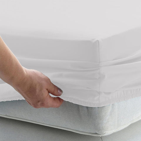 Keep London Utupia Fitted Single Sheet White