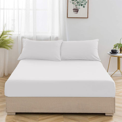 Keep London Utupia Fitted Single Sheet White