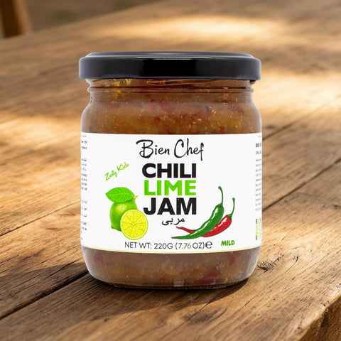 Bien Chef Chili Lime Jam Zesty Kick Mild-220G-65%