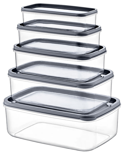 Keep London Kitchen Quicksilver Safebox Storage Container Set of 5