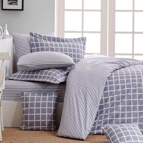 Keep London Dolce Sleep Series 300 Natural Cotton(Doğal Pamuk) Çift Kişilik Nevresim Takımı-Gri