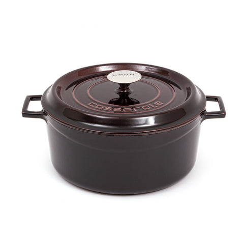 LAVA Premium Round Cast Iron Dutch Oven 28 cm