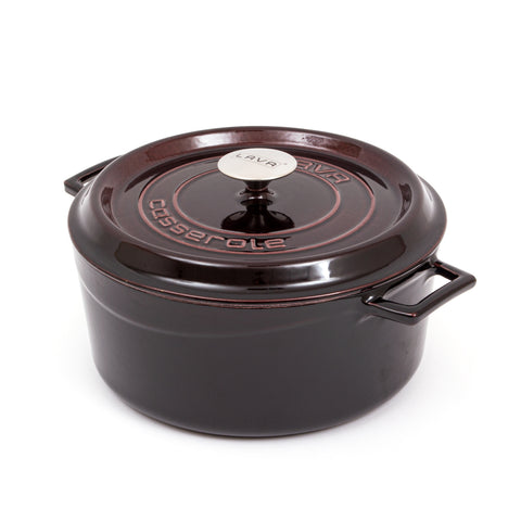 LAVA Premium Round Cast Iron Dutch Oven 28 cm