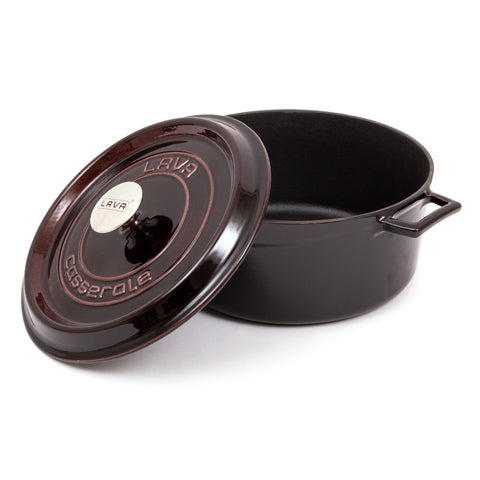 LAVA Premium Round Cast Iron Dutch Oven 28 cm
