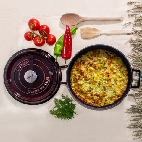 LAVA Premium Round Cast Iron Dutch Oven 28 cm