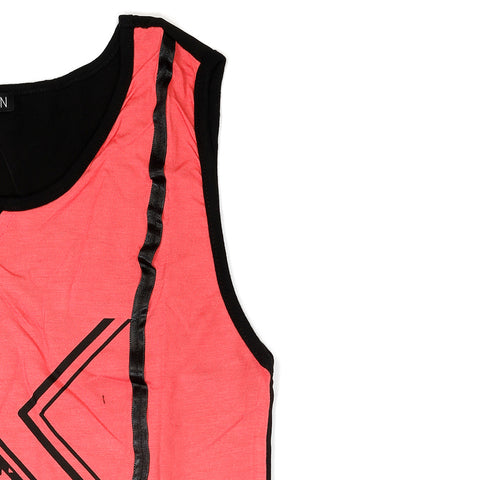 Biggdesign B.C 3000 Deer Patterned Sleeveless T-Shirt